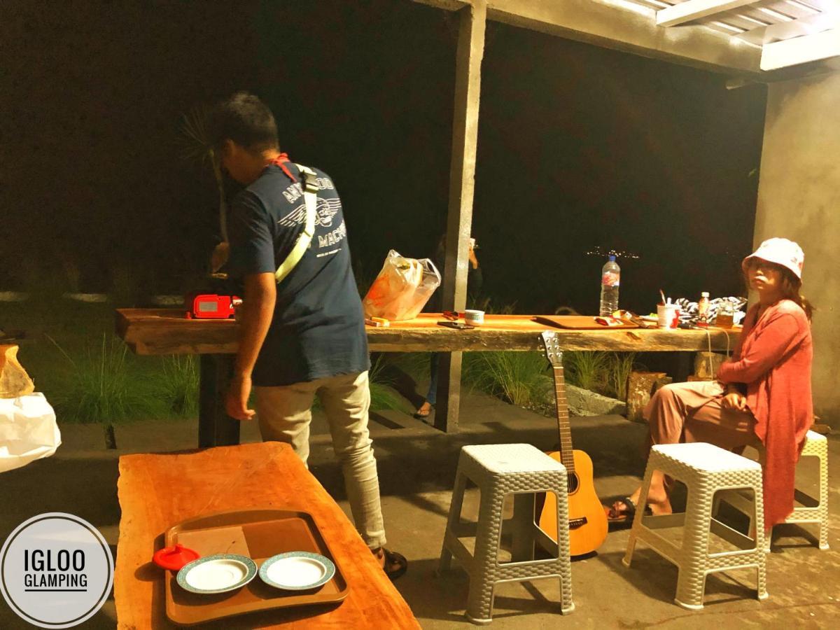 מלון Kintamani Igloo Glamping Bali מראה חיצוני תמונה