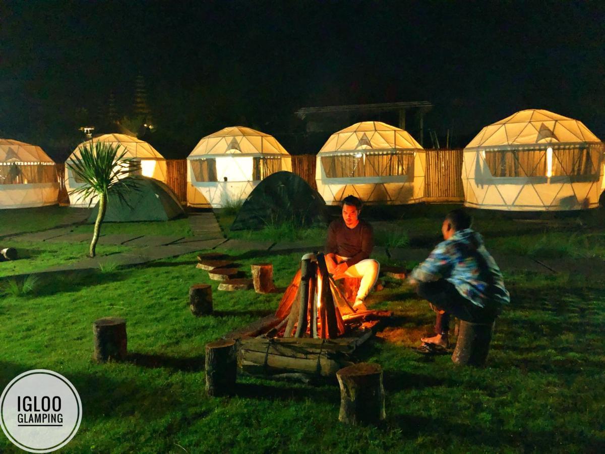 מלון Kintamani Igloo Glamping Bali מראה חיצוני תמונה
